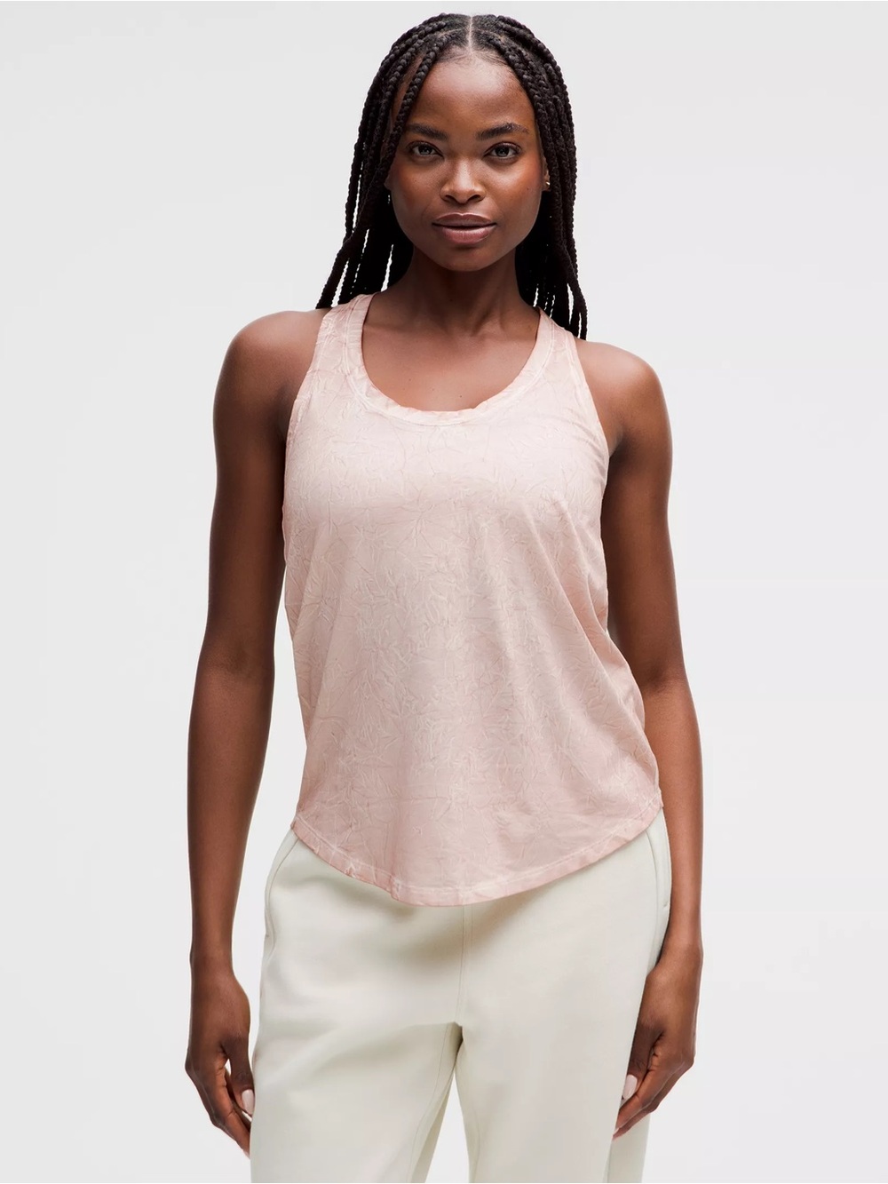 🍋LULULEMON Women’s Love Tank Top - size 6 - smoky topaz light pink